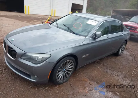 2012 BMW 740Li z USA, uszkodzony, nr VIN WBAKB4C56CC575673